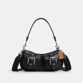 شنطة كوتش Ashton Baguette Denim