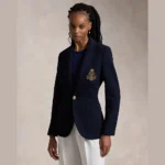Bullion Stretch Cotton Blazer رالف لورين بليزر