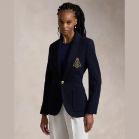 Bullion Stretch Cotton Blazer رالف لورين بليزر