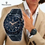 r8873612054-original-maserati-watch-men-blue-dial-metal-stainless-steel-strap-quartz-battery-analog-chronograph-330ft-100m-traguardo-egypt_2-2-outlet90-com
