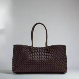 شنطة زارا Daria Woven Leather Handbag
