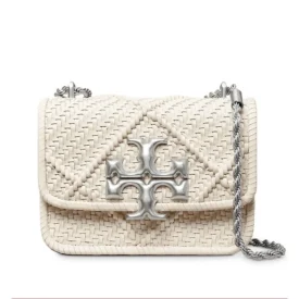 شنطة توري بورش Eleanor Woven Leather Small