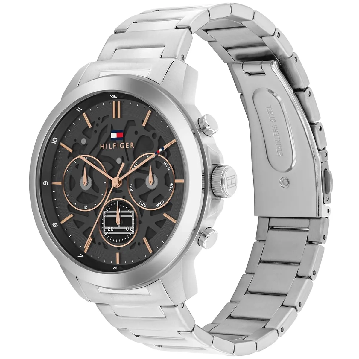 1710683-tommy-hilfiger-watch-men-black-dial-metal-stainless-steel-silver-strap-quartz-analog-henry_2-2-outlet90-com
