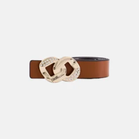 حزام كفالي كلاس Gold Buckle Fashion Leather