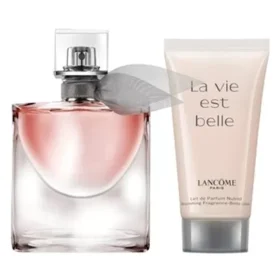 عطر لانكوم لا في إيست بيل – للنساء – أو دو بارفان – 50 مل مع لوشن للجسم 50 مل