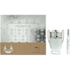 عطر باكو رابان إنفيكتوس للرجال – أو دو تواليت – ١٠٠ مل + ١٠ مل (طقم)