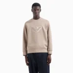 امبوريو ارماني سويت شيرت EA Double-jersey sweatshirt
