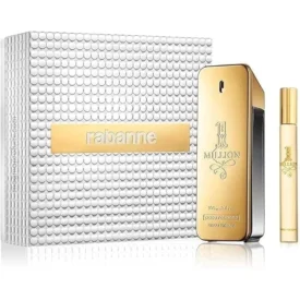 عطر باكو رابان 1 مليون سيلفر للرجال – أو دو تواليت (طقم)