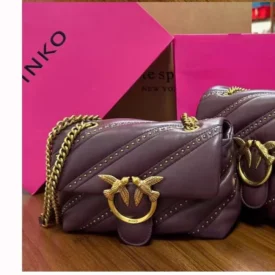 شنطة بينكو PINKO studded leather