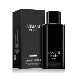 عطر جورجيو أرماني كود – للرجال – بارفان – 75 مل (قابل لإعادة التعبئة)