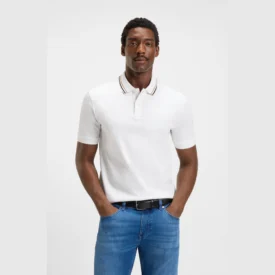 بوس بولو شيرت Slim-fit polo