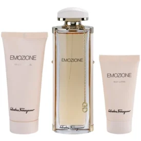 عطر سلفاتوري فيراغامو إيموزيون للنساء – أو دو بارفان – ٩٢ مل + لوشن للجسم ٥٠ مل + شاور جيل ١٠٠ مل
