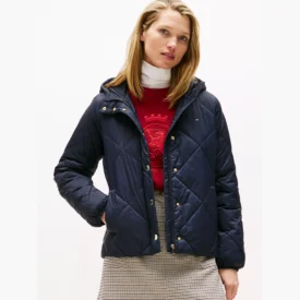 تومي هيلفيجر جاكيت Lightweight Hooded Padded