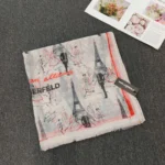 كارل لاجرفيلد وشاح/ سكارف