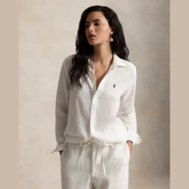 رالف لورين قميص RL Classic Fit Linen Shirt