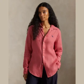 رالف لورين قميص RL Classic Fit Linen Shirt