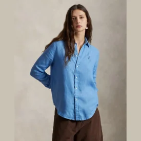 رالف لورين قميص RL Classic Fit Linen Shirt
