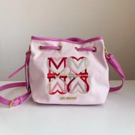 شنطة لوف موسكينو Canvas Bucket bag