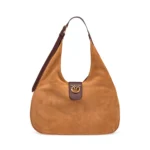 شنطة بينكو PINKOHobo Mini Suede Shoulder Bag