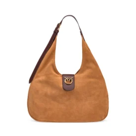 شنطة بينكو PINKOHobo Mini Suede Shoulder Bag