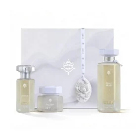 عطر بيرل مسك كولكشن من ريف  – مجموعة فاخرة (100 مل + 50 مل + 50 جم) – للجنسين