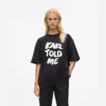 كارل لاجرفيلد تي شيرت relaxed T-shirt