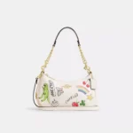 شنطة كوتش  Teri Shoulder Bag With Sketch Print