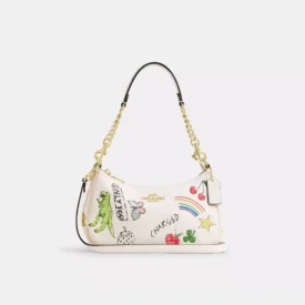 شنطة كوتش  Teri Shoulder Bag With Sketch Print