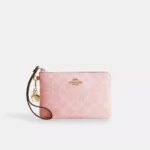 signature canvas/Gold/Powder Pink