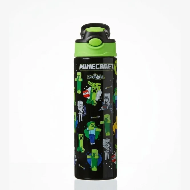 minecraftkidswaterbottle520mlstainlesssteelpushbuttonstrawbottledeliveryalloverpakistanwithcashondelivery1-4-outlet90-com