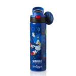 sonicthehedgehogkidswaterbottle520mlstainlesssteelpushbuttonstrawbottledeliveryalloverpakistanwithcashondelivery1-4-outlet90-com