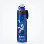 sonicthehedgehogkidswaterbottle520mlstainlesssteelpushbuttonstrawbottledeliveryalloverpakistanwithcashondelivery1-4-outlet90-com