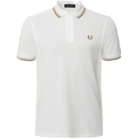 فريد بيري بولو شيرت بشعار بارز