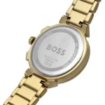 1502679-hugo-boss-watch-women-green-dial-metal-stainless-gold-strap-quartz-battery-analog-one
