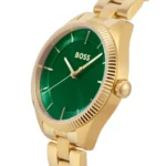 1502729-hugo-boss-watch-women-green-dial-metal-stainless-gold-strap-quartz-battery-analog-three-hand-sage