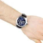 1513176-hugo-boss-watch-men-blue-dial-leather-black-strap-quartz-battery-analog-chronograph-ikon