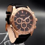 1513179-hugo-boss-watch-men-black-dial-leather-strap-quartz-battery-analog-chronograph-ikon