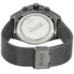 1513637-hugo-boss-watch-men-gray-dial-metal-stainless-mesh-strap-quartz-battery-analog-chronograph-talent