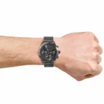 1513637-hugo-boss-watch-men-gray-dial-metal-stainless-mesh-strap-quartz-battery-analog-chronograph-talent