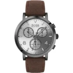 1513690-hugo-boss-watch-chronograph-men-silver-dial-leather-brown-strap-quartz-battery-analog-spirit