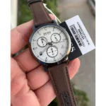 1513690-hugo-boss-watch-chronograph-men-silver-dial-leather-brown-strap-quartz-battery-analog-spirit
