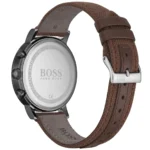 1513690-hugo-boss-watch-chronograph-men-silver-dial-leather-brown-strap-quartz-battery-analog-spirit