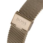 1513693-hugo-boss-watch-chronograph-men-blue-dial-metal-stainless-brown-mesh-strap-quartz-battery-analog-spirit