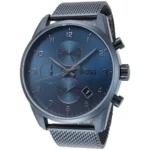 1513836-hugo-boss-watch-men-black-dial-metal-stainless-blue-mesh-strap-quartz-battery-analog-chronograph-skymaster