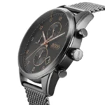 1513837-hugo-boss-watch-men-gray-dial-metal-stainless-mesh-strap-quartz-battery-analog-chronograph-skymaster