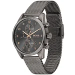 1513837-hugo-boss-watch-men-gray-dial-metal-stainless-mesh-strap-quartz-battery-analog-chronograph-skymaster