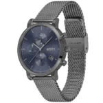 1513934-hugo-boss-watch-men-blue-dial-metal-stainless-gray-mesh-strap-quartz-battery-analog-chronograph-skymaster