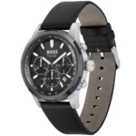 1514031-hugo-boss-watch-solar-movement-5bar-165ft-men-black-dial-leather-strap-quartz-battery-analog-chronograph-solgrade