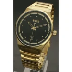 1514077-hugo-boss-watch-men-black-dial-metal-stainless-gold-strap-quartz-battery-analog-three-hand-candor