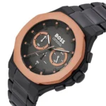 1514090-hugo-boss-watch-men-black-dial-metal-stainless-strap-quartz-battery-analog-three-hand-taper